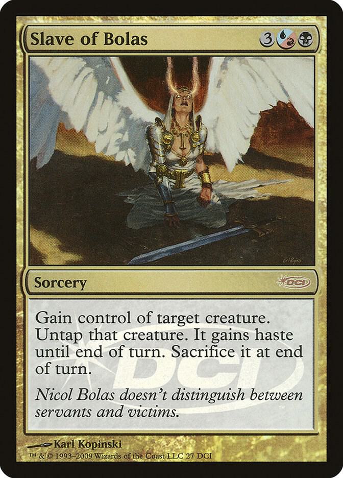 Slave of Bolas 27 card from WPN & Gateway Promos