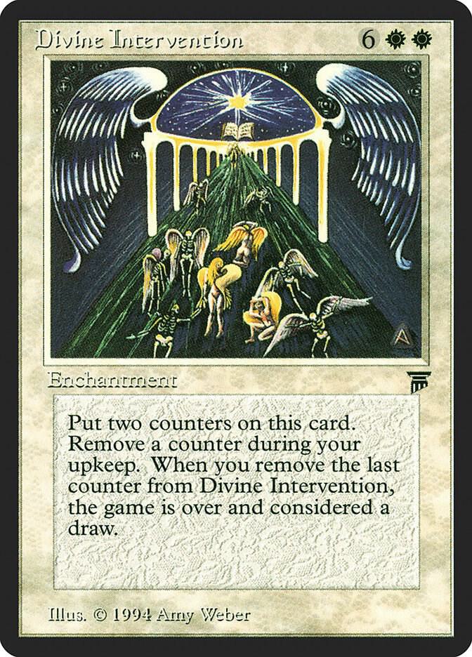 Divine Intervention card from Legends
