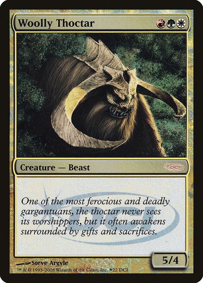 Woolly Thoctar 22 card from WPN & Gateway Promos