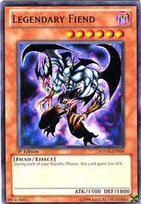 Legendary Fiend SDMA-EN004 card from Structure Deck: Marik