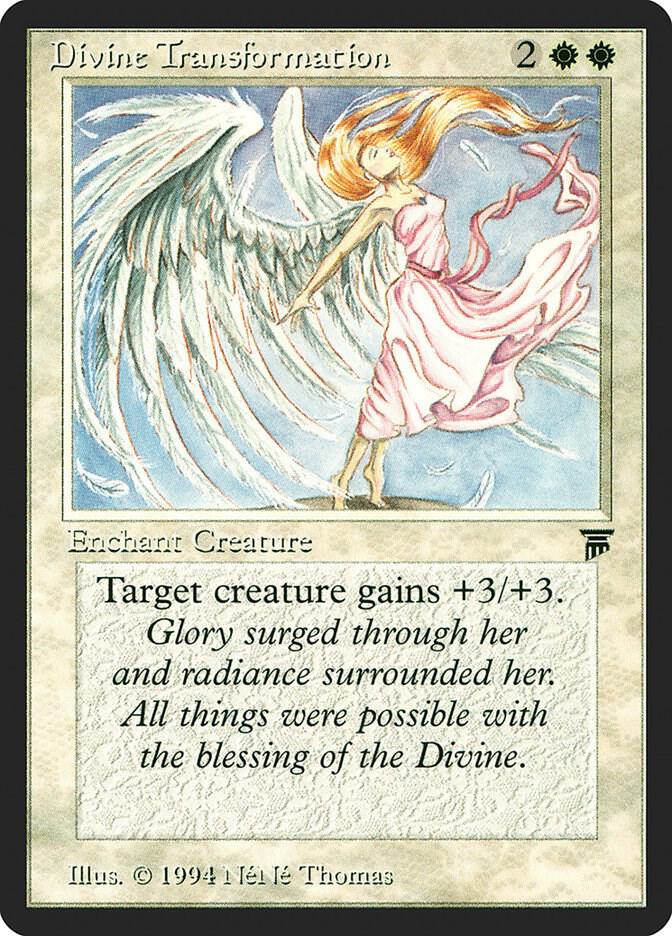 Divine Transformation card from Legends