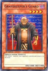 Gravekeeper's Guard SDMA-EN009 card from Structure Deck: Marik