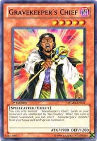 Gravekeeper's Chief SDMA-EN011 card from Structure Deck: Marik