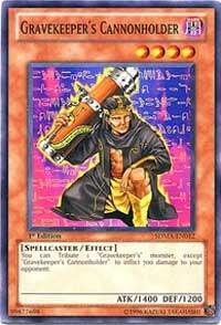Gravekeeper's Cannonholder SDMA-EN012 card from Structure Deck: Marik