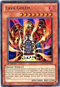 Lava Golem SDMA-EN014 card from Structure Deck: Marik