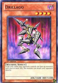 Drillago SDMA-EN015 card from Structure Deck: Marik