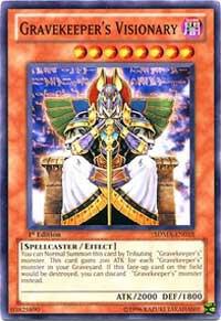 Gravekeeper's Visionary SDMA-EN018 card from Structure Deck: Marik