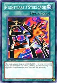 Nightmare's Steelcage SDMA-EN021 card from Structure Deck: Marik