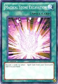 Magical Stone Excavation SDMA-EN027 card from Structure Deck: Marik