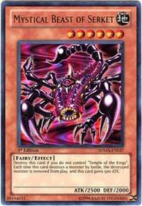 Mystical Beast of Serket SDMA-EN037 card from Structure Deck: Marik