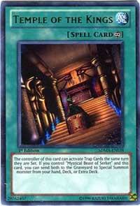 Temple of the Kings SDMA-EN038 card from Structure Deck: Marik