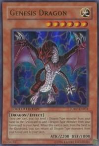 Genesis Dragon JUMP-EN034 card from Shonen Jump Magazine Promos