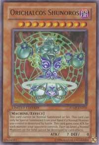 Orichalcos Shunoros JUMP-EN035 card from Shonen Jump Magazine Promos