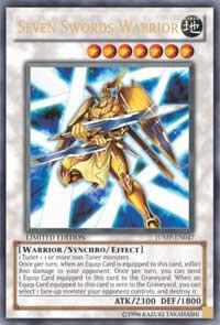 Seven Swords Warrior JUMP-EN047 card from Shonen Jump Magazine Promos