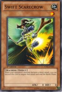 Swift Scarecrow STBL-EN001 card from Starstrike Blast