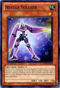 Needle Soldier STBL-EN004 card from Starstrike Blast