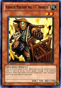 Karakuri Merchant mdl 177 "Inashichi" STBL-EN020 card from Starstrike Blast