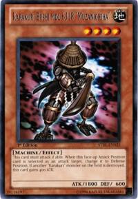 Karakuri Bushi mdl 6318 "Muzanichiha" STBL-EN023 card from Starstrike Blast