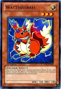 Wattsquirrel STBL-EN029 card from Starstrike Blast