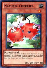 Naturia Cherries STBL-EN030 card from Starstrike Blast