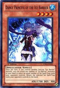 Dance Princess of the Ice Barrier STBL-EN033 card from Starstrike Blast