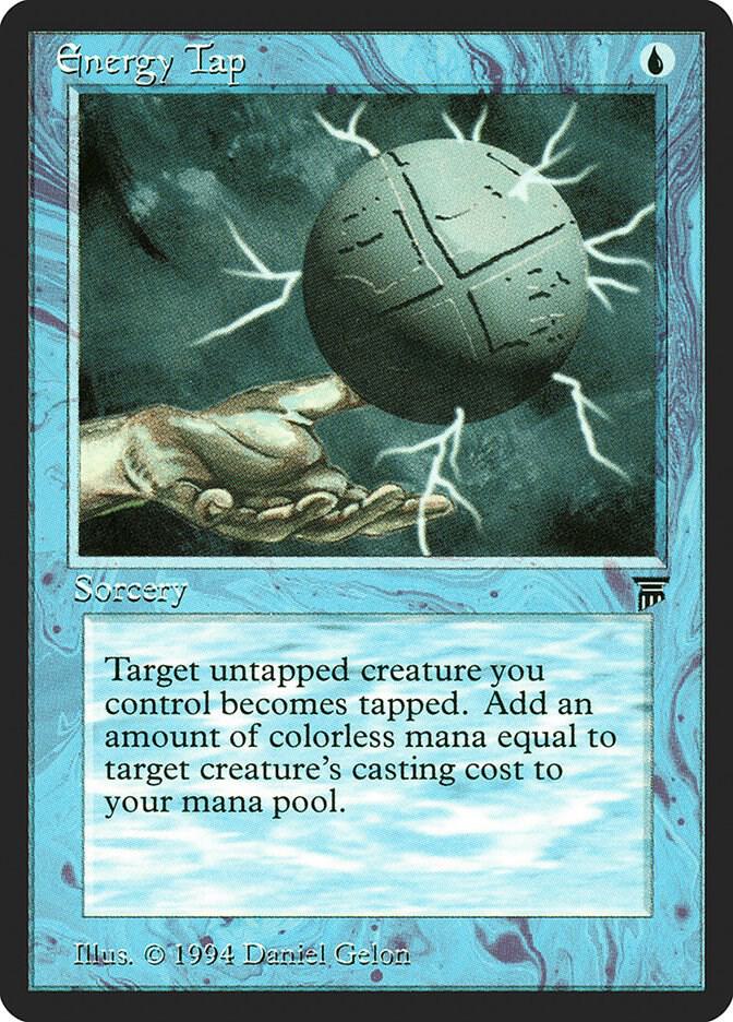 Energy Tap card from Legends