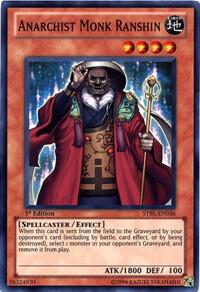 Anarchist Monk Ranshin STBL-EN036 card from Starstrike Blast