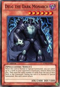 Delg the Dark Monarch STBL-EN037 card from Starstrike Blast