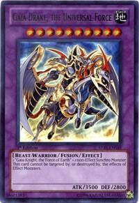 Gaia Drake, the Universal Force STBL-EN039 card from Starstrike Blast