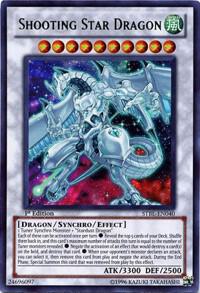 Shooting Star Dragon STBL-EN040 card from Starstrike Blast