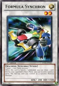 Formula Synchron STBL-EN041 card from Starstrike Blast