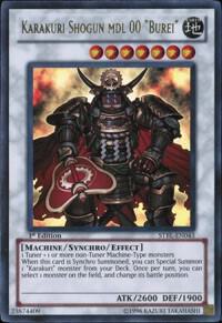 Karakuri Shogun mdl 00 "Burei" STBL-EN043 card from Starstrike Blast
