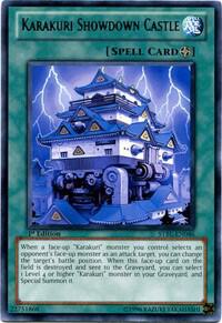 Karakuri Showdown Castle STBL-EN046 card from Starstrike Blast