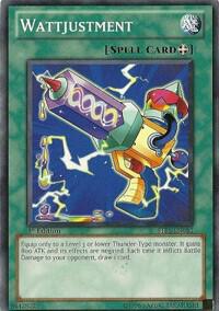 Wattjustment STBL-EN051 card from Starstrike Blast