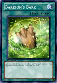Barkion's Bark STBL-EN052 card from Starstrike Blast