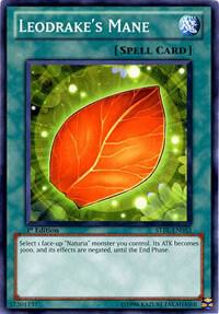 Leodrake's Mane STBL-EN053 card from Starstrike Blast