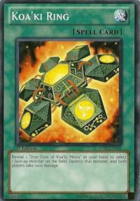 Koa'ki Ring STBL-EN056 card from Starstrike Blast