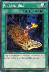 Cursed Bill STBL-EN059 card from Starstrike Blast
