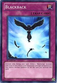 Blackback STBL-EN065 card from Starstrike Blast