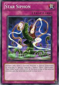 Star Siphon STBL-EN069 card from Starstrike Blast