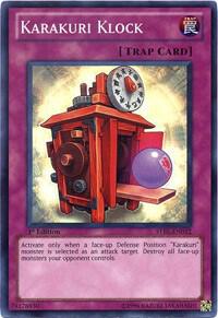 Karakuri Klock STBL-EN072 card from Starstrike Blast