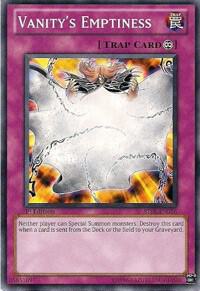 Vanity's Emptiness STBL-EN076 card from Starstrike Blast