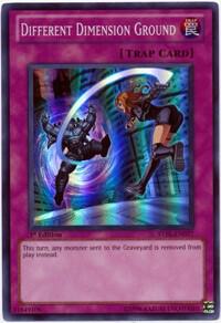 Different Dimension Ground STBL-EN077 card from Starstrike Blast