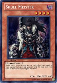 Skull Meister STBL-EN081 card from Starstrike Blast