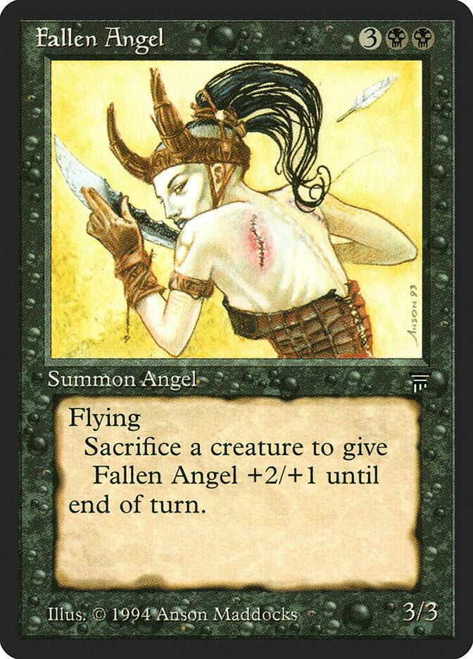 Fallen Angel card from Legends