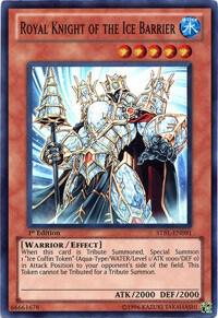 Royal Knight of the Ice Barrier STBL-EN091 card from Starstrike Blast