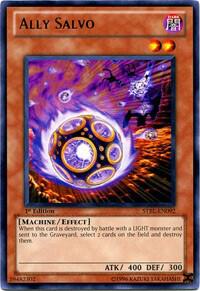 Ally Salvo STBL-EN092 card from Starstrike Blast