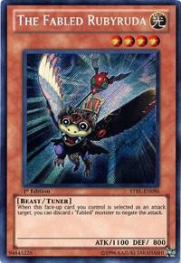 The Fabled Rubyruda STBL-EN096 card from Starstrike Blast