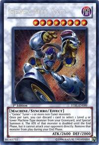 Genex Ally Axel STBL-EN099 card from Starstrike Blast