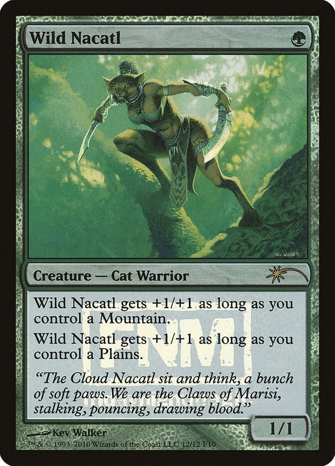Wild Nacatl 12 card from FNM Promos